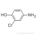 3-chloro-4-hydroxyaniline CAS 3964-52-1
